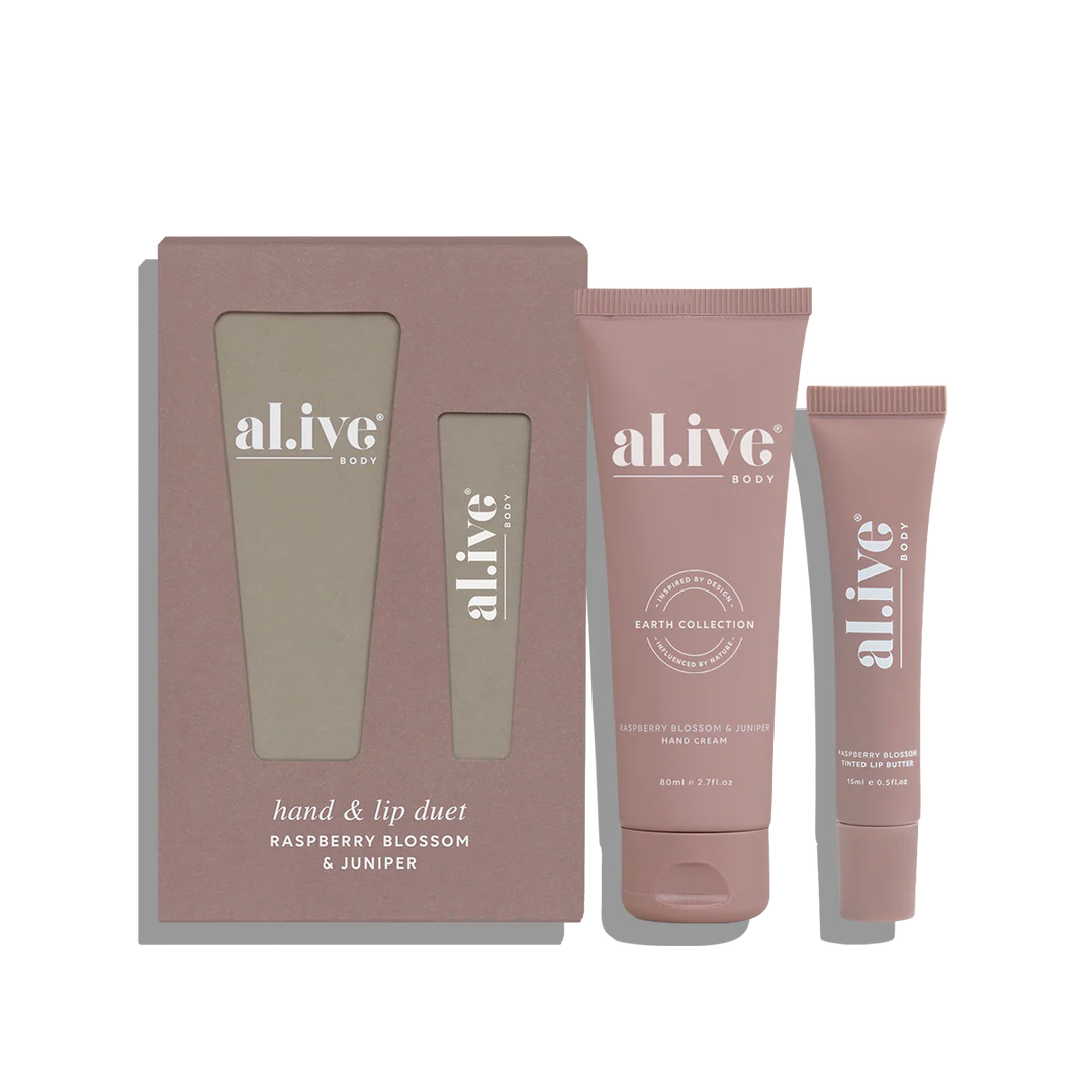Hand & Lip Duet | Raspberry Blossom & Juniper