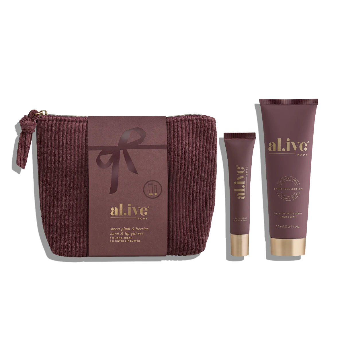 Hand & Lip Gift Set | Sweet Plum & Berries