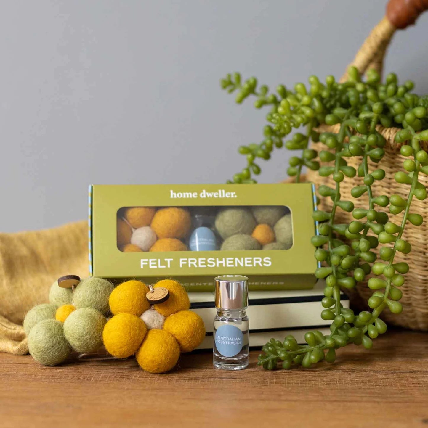 Felt Flower Hanging Fresheners