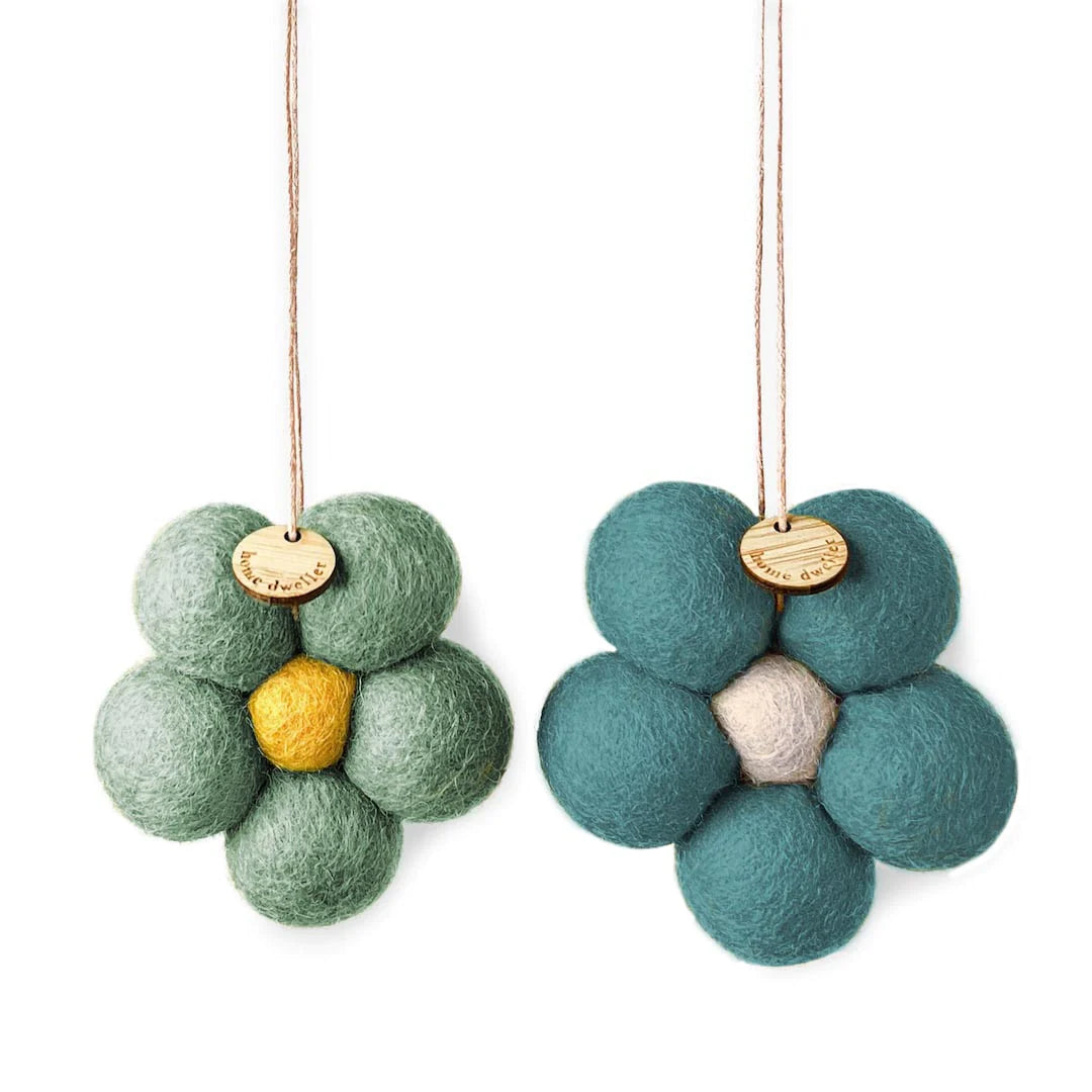 Felt Flower Hanging Fresheners