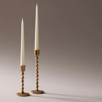 Adonis Antique Gold Candle Stand