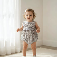Baby Girls Nora Playsuit | Navy Daisy