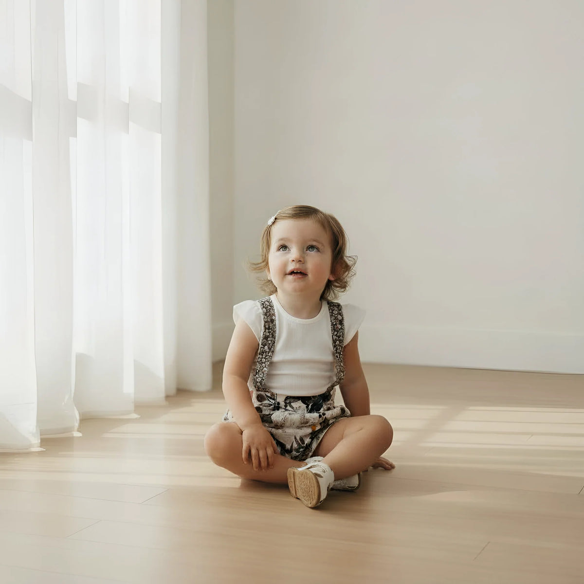 Baby Girls Lola Playsuit | Meadow Nights