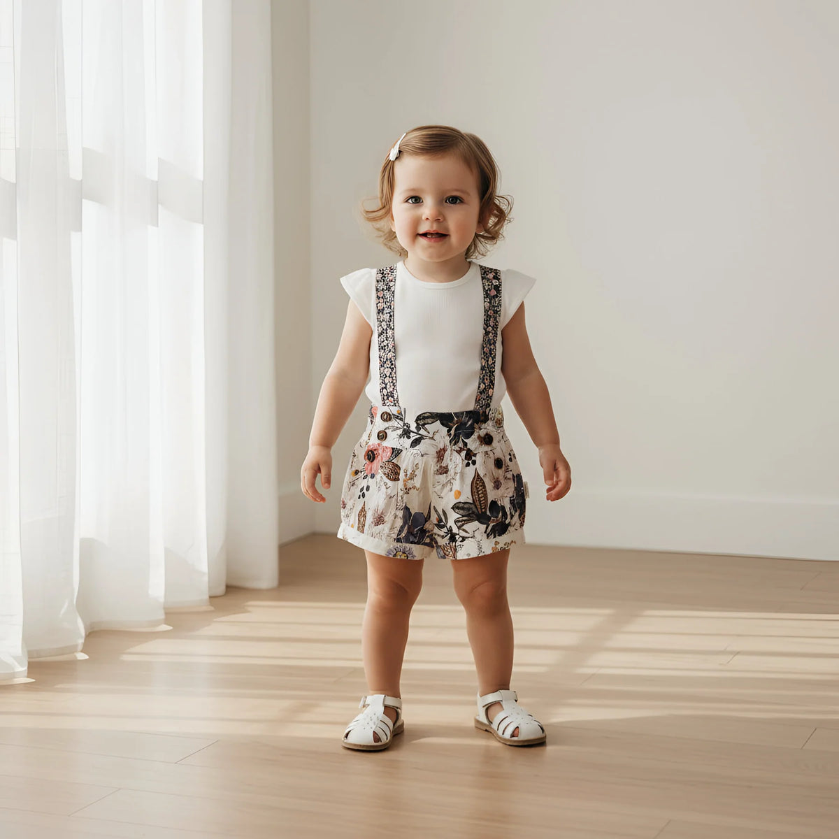 Baby Girls Lola Playsuit | Meadow Nights
