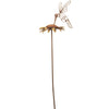 Daisy And Hummingbird Garden Stake