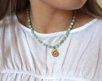Marine Stone Necklace | Amazonite