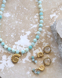 Marine Stone Necklace | Amazonite