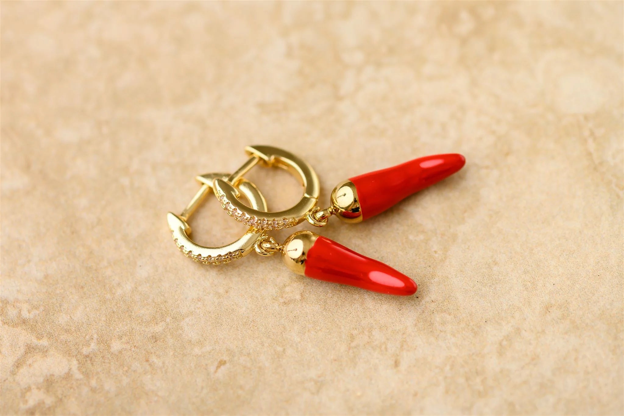 Cornicello Earrings