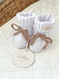 Milk & Mocha Booties