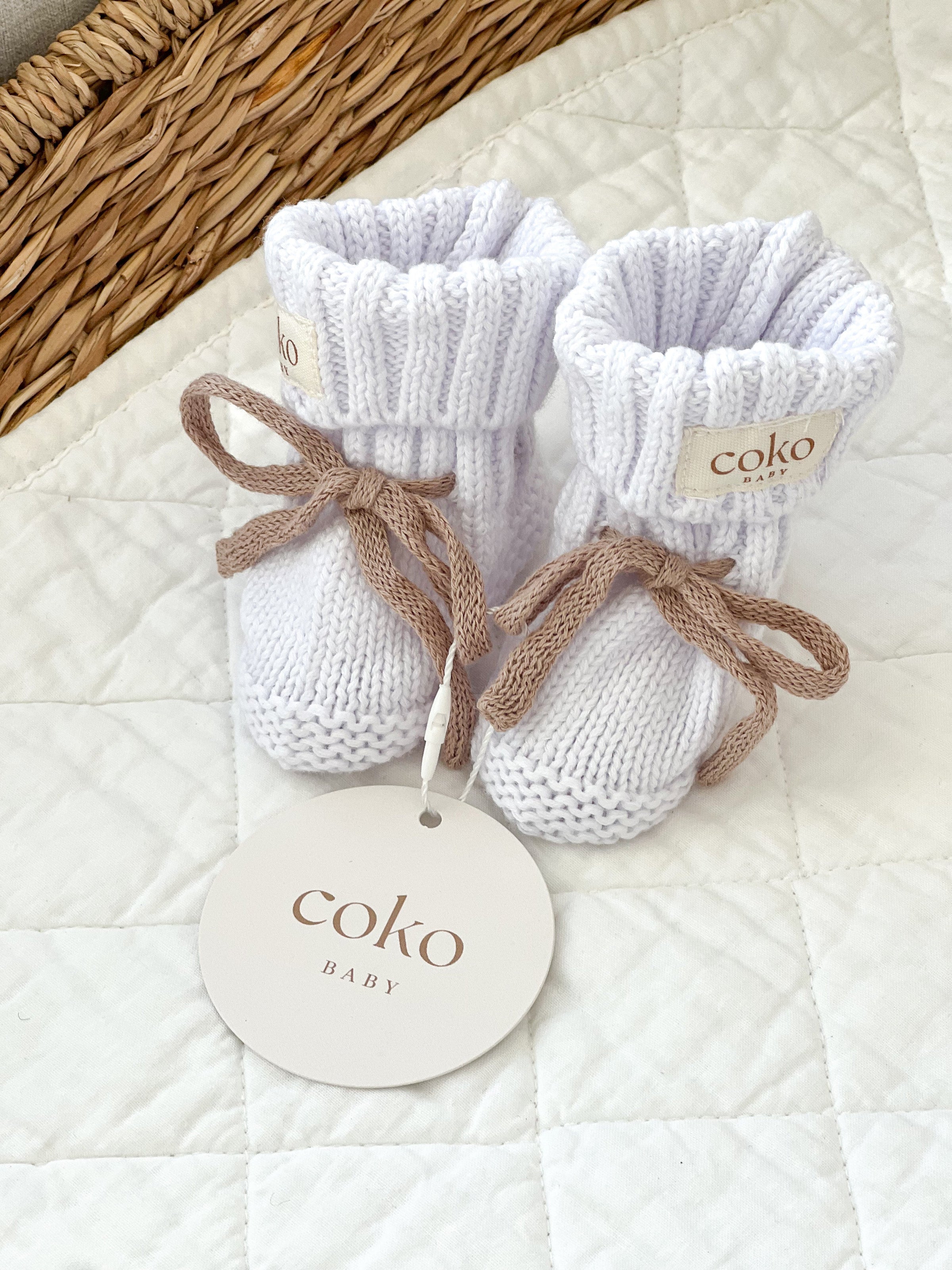 Milk & Mocha Booties