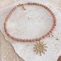 Sunrise Stone Necklace