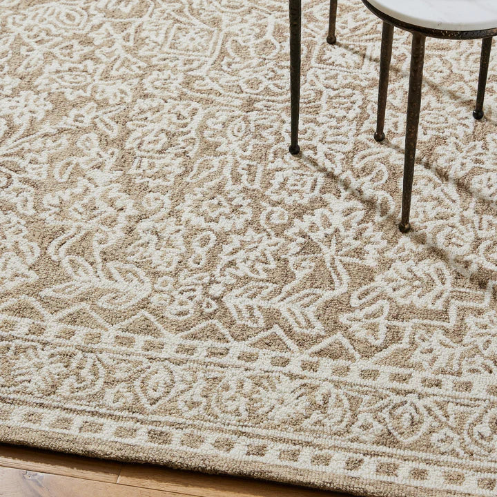 Mason Neutral Wool Rug | 240x300