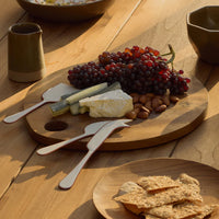 Alder Enamel Cheese Set | Cream