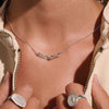 Eterna Interlink Necklace | Sterling Silver