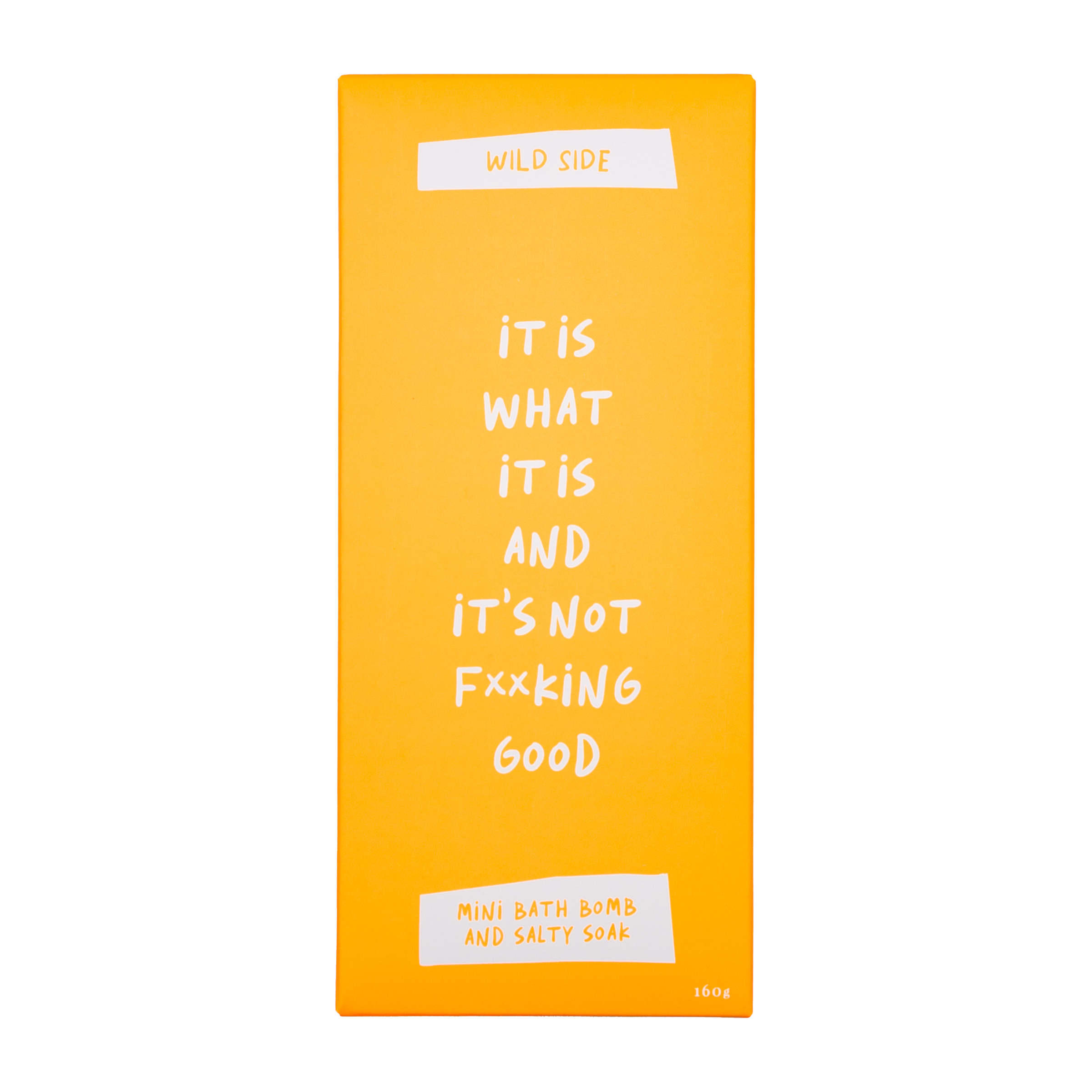It Is What It Is And It's Not F**king Good | Mini Bath Bomb And Salty Soak