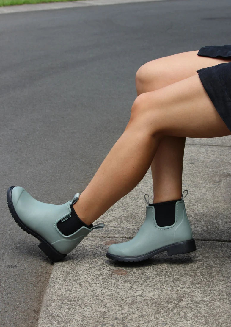 Jam II Willow Seafoam Blue Gumboot | Corrected Fittings