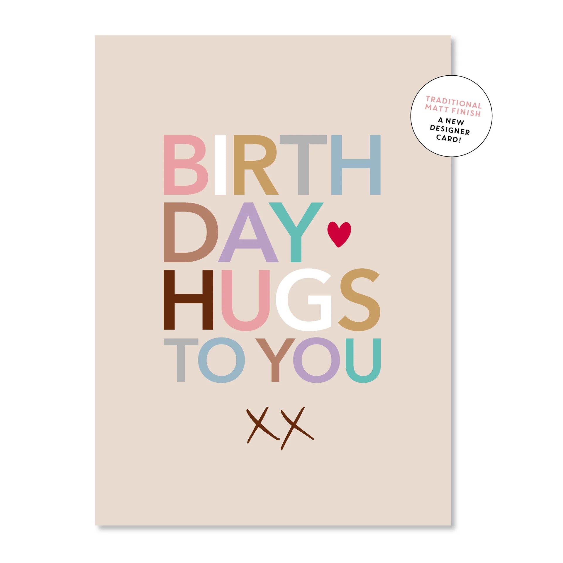 Birthday Hugs | Greeting Card