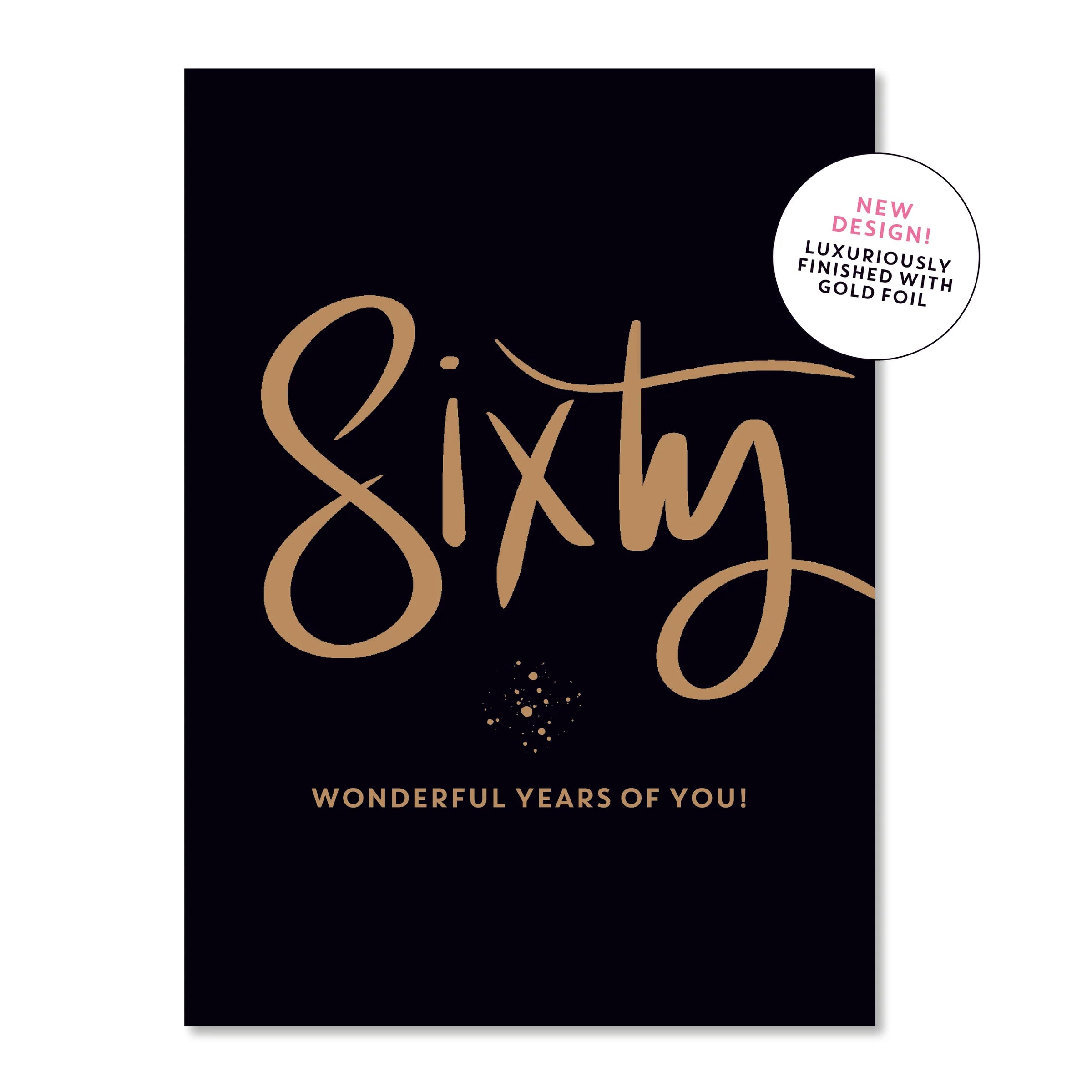 Sixty | Greeting Card