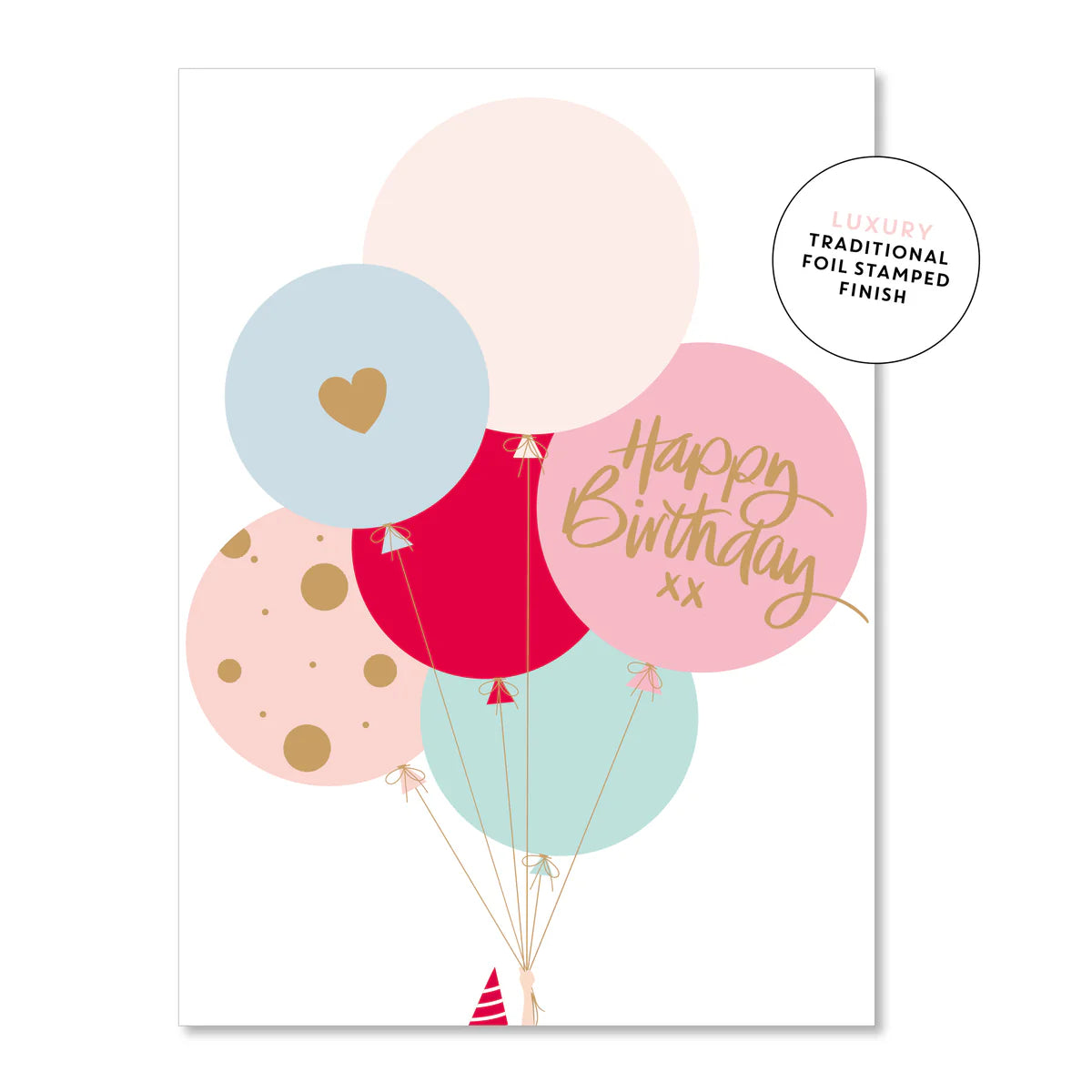 Perfect Birthday Balloons | Greeting Card