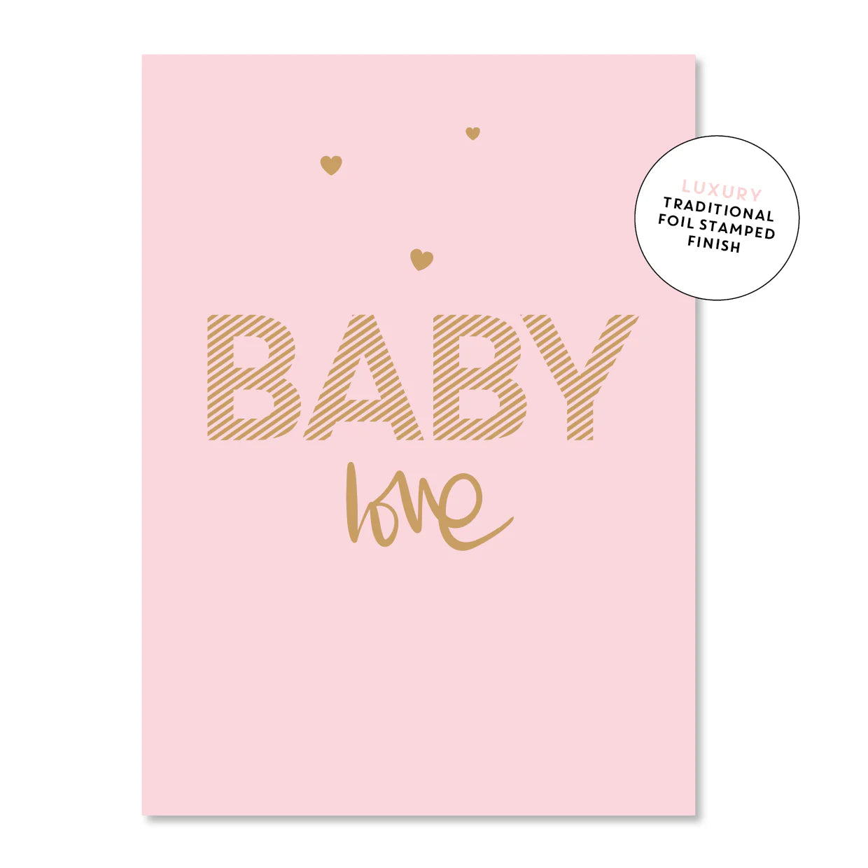 Baby Love Girl | Greeting Card