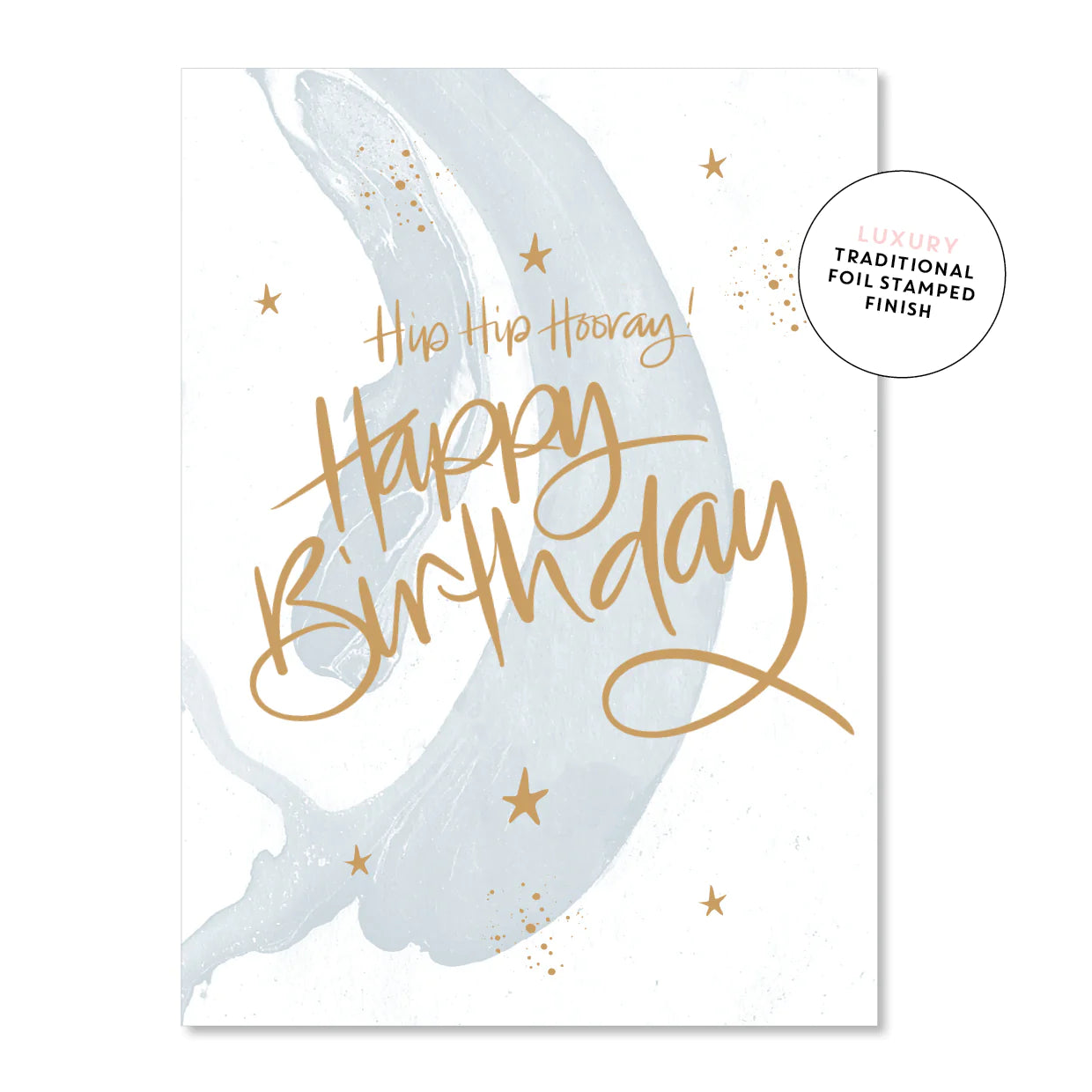 Happy Birthday Blue Swell | Greeting Card