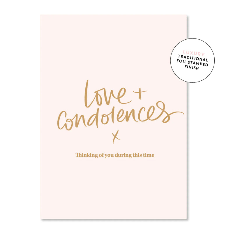 Love + Condolences | Greeting Card