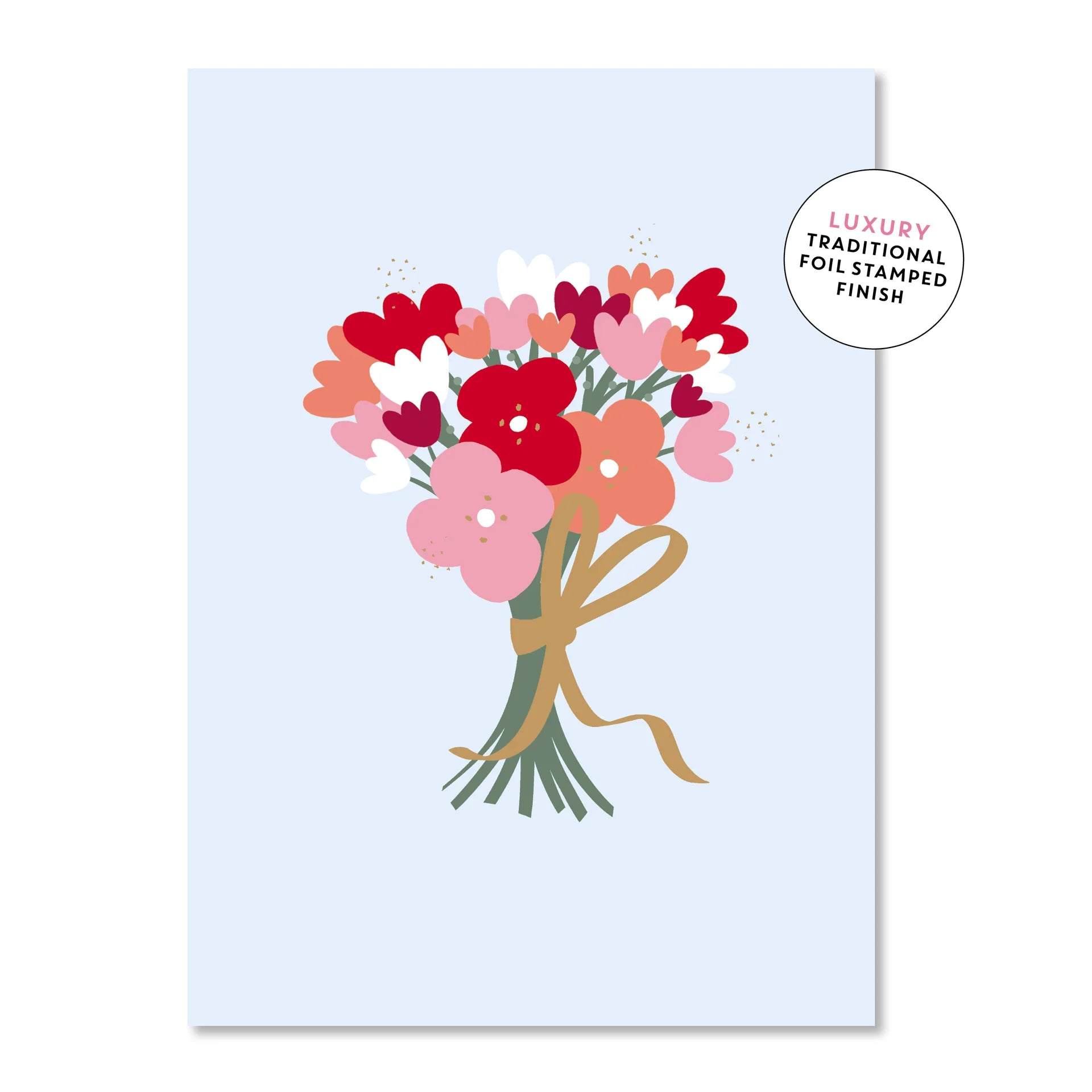 Poppies and Tulip Bliss | Greeting Card