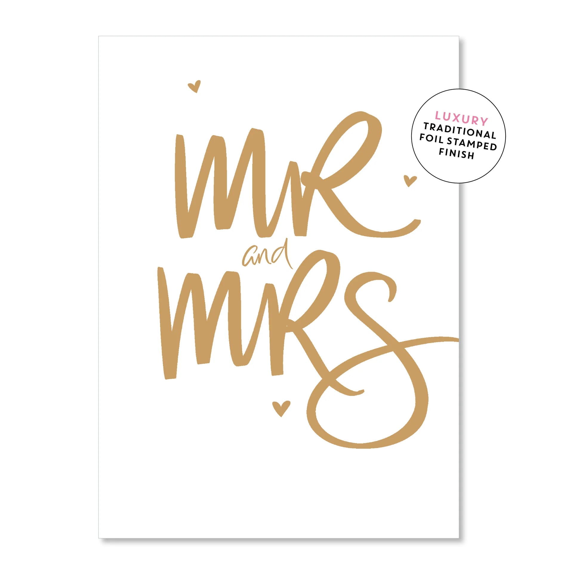 Mr and Mrs | Greeting Card