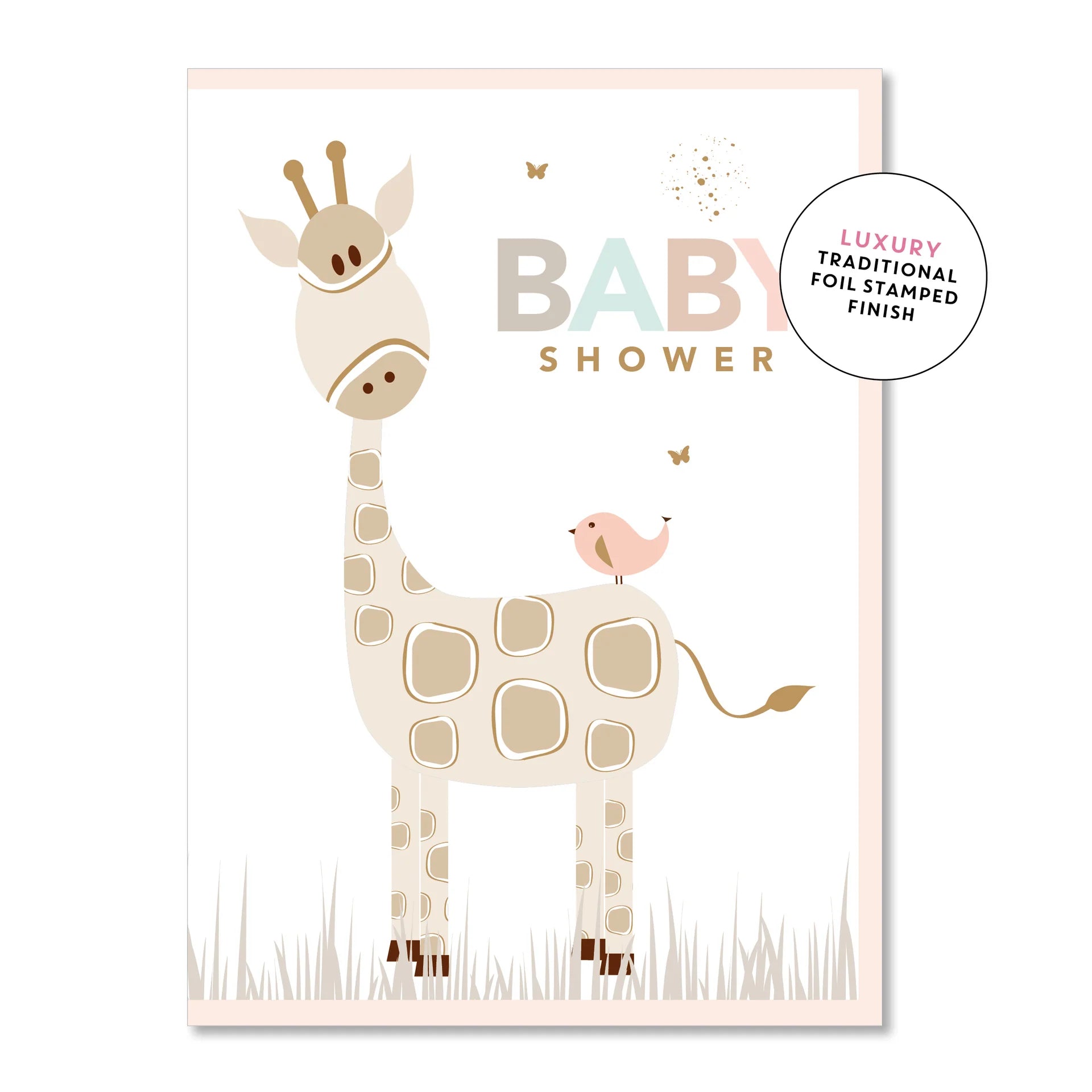 Baby Shower Giraffe | Greeting Card