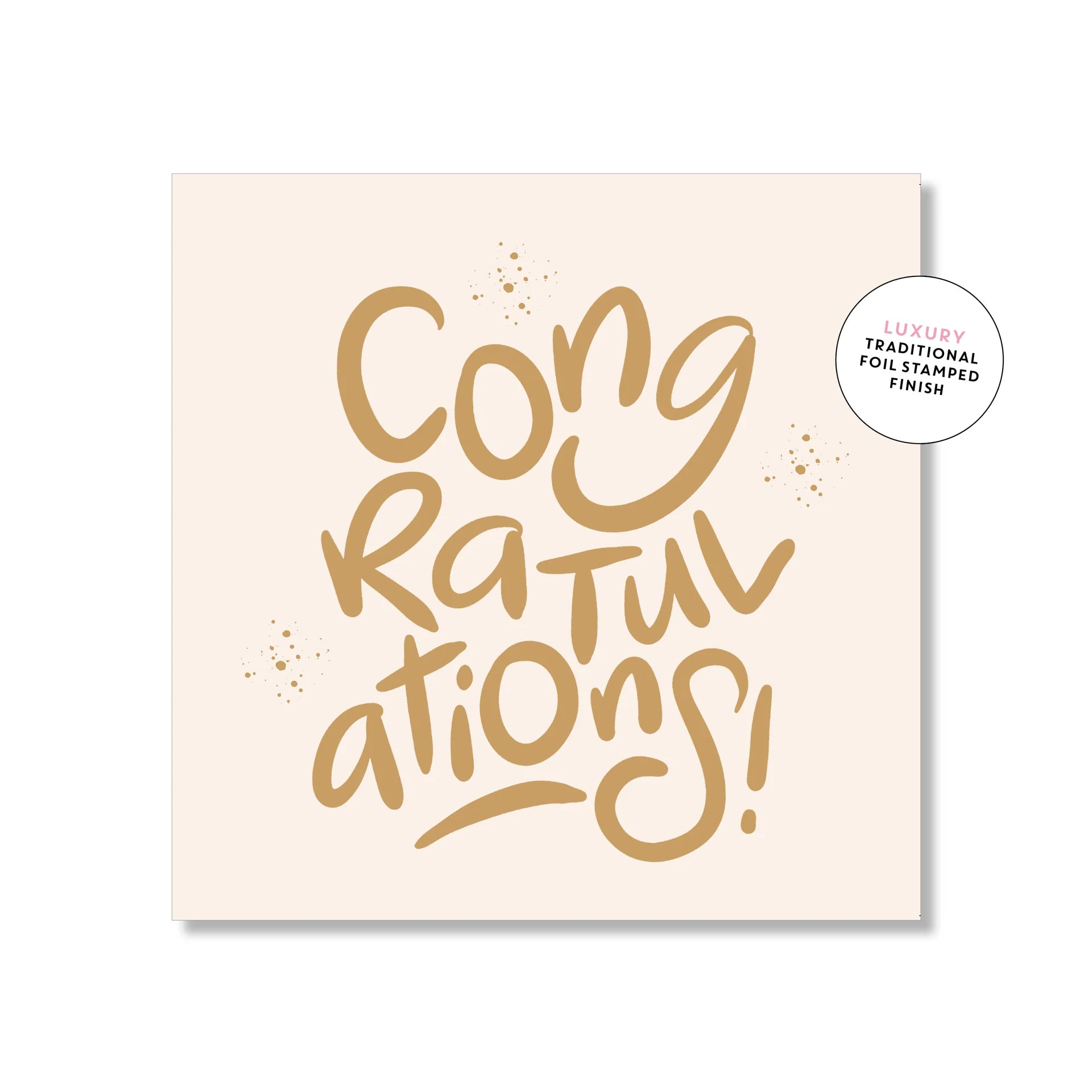 Congratulations Square | Greeting Card