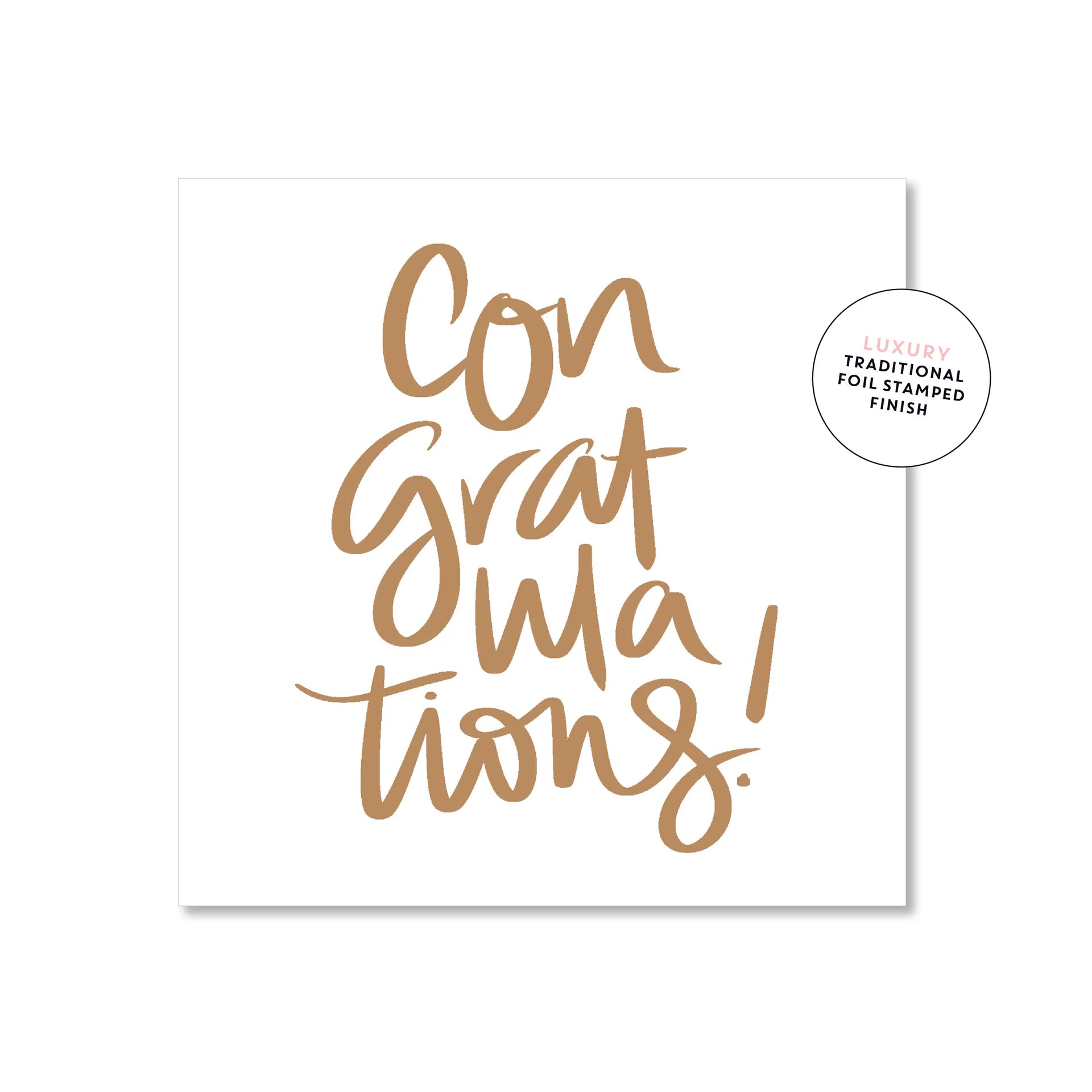 Congratulations! Square | Greeting Card