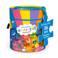 Kids 36pc Floor Puzzle | Let's Explore Australia