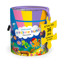 Kids 36pc Floor Puzzle | Underwater Treasure Hunt