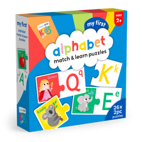 My First 52pc Alphabet Match & Learn Puzzles
