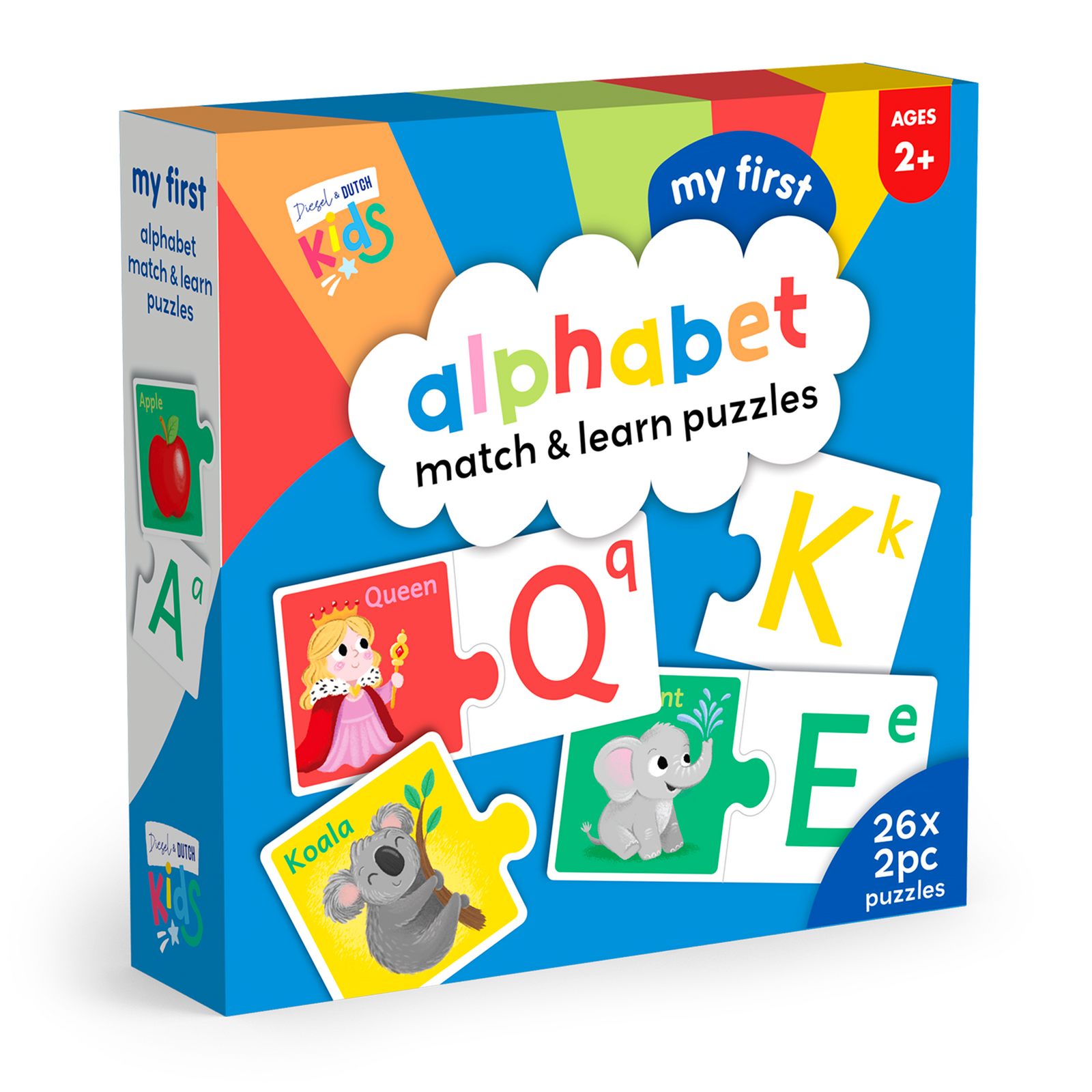My First 52pc Alphabet Match & Learn Puzzles