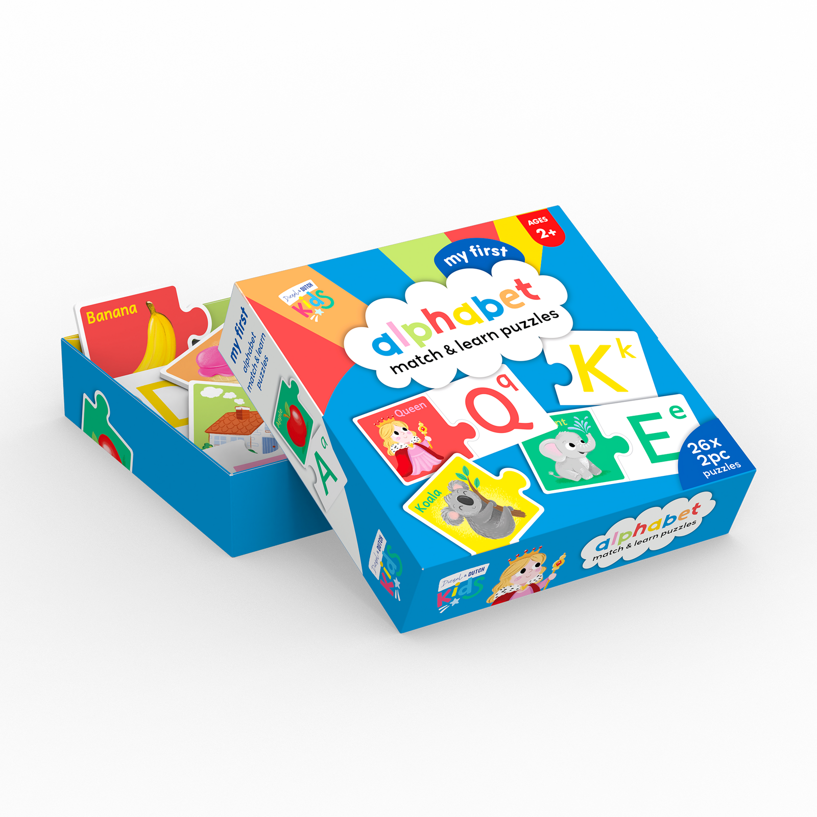My First 52pc Alphabet Match & Learn Puzzles