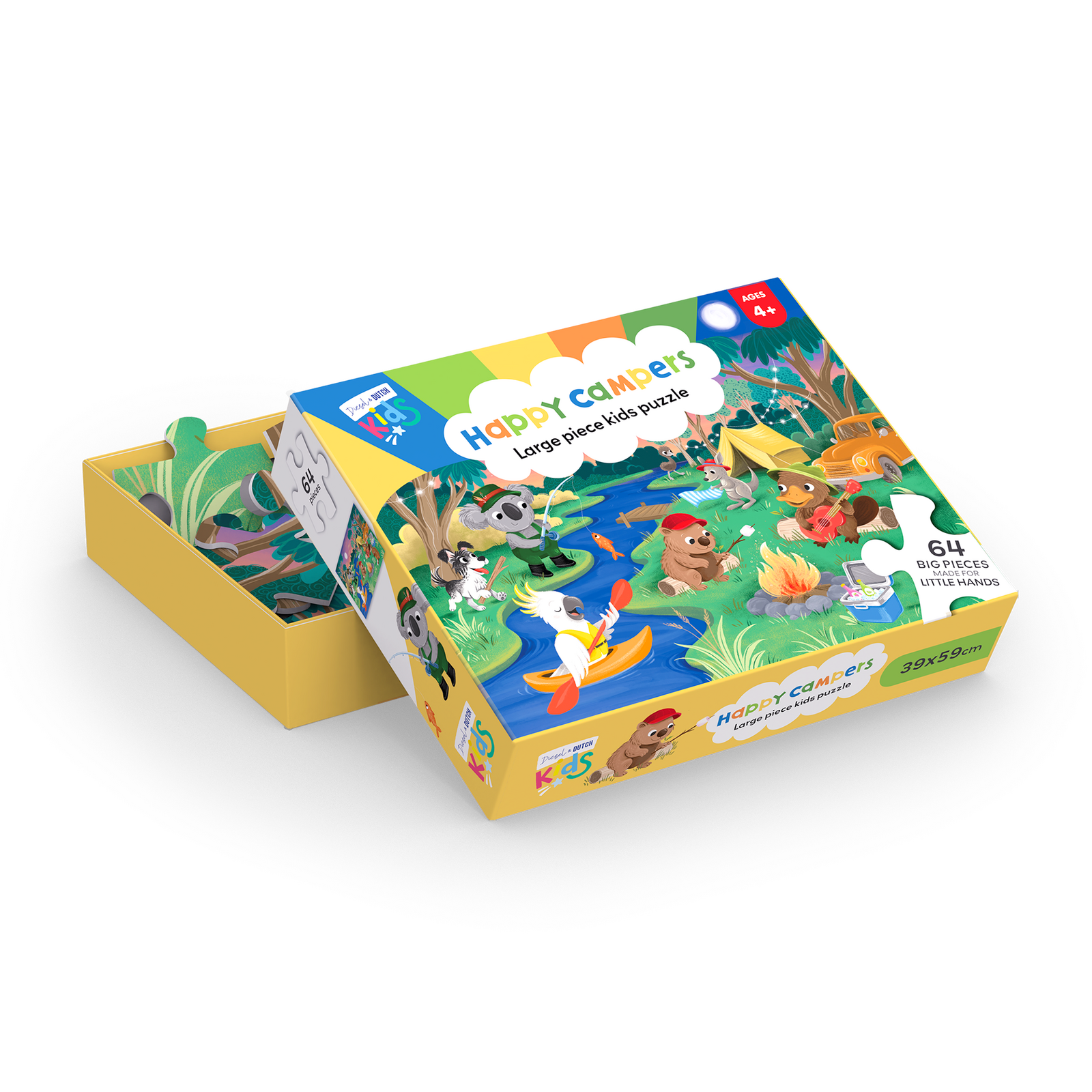 Kids 64pc Jigsaw Puzzle | Happy Campers