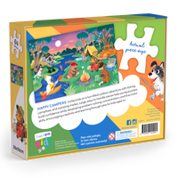 Kids 64pc Jigsaw Puzzle | Happy Campers
