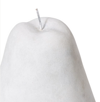 Pear Sculpture | White