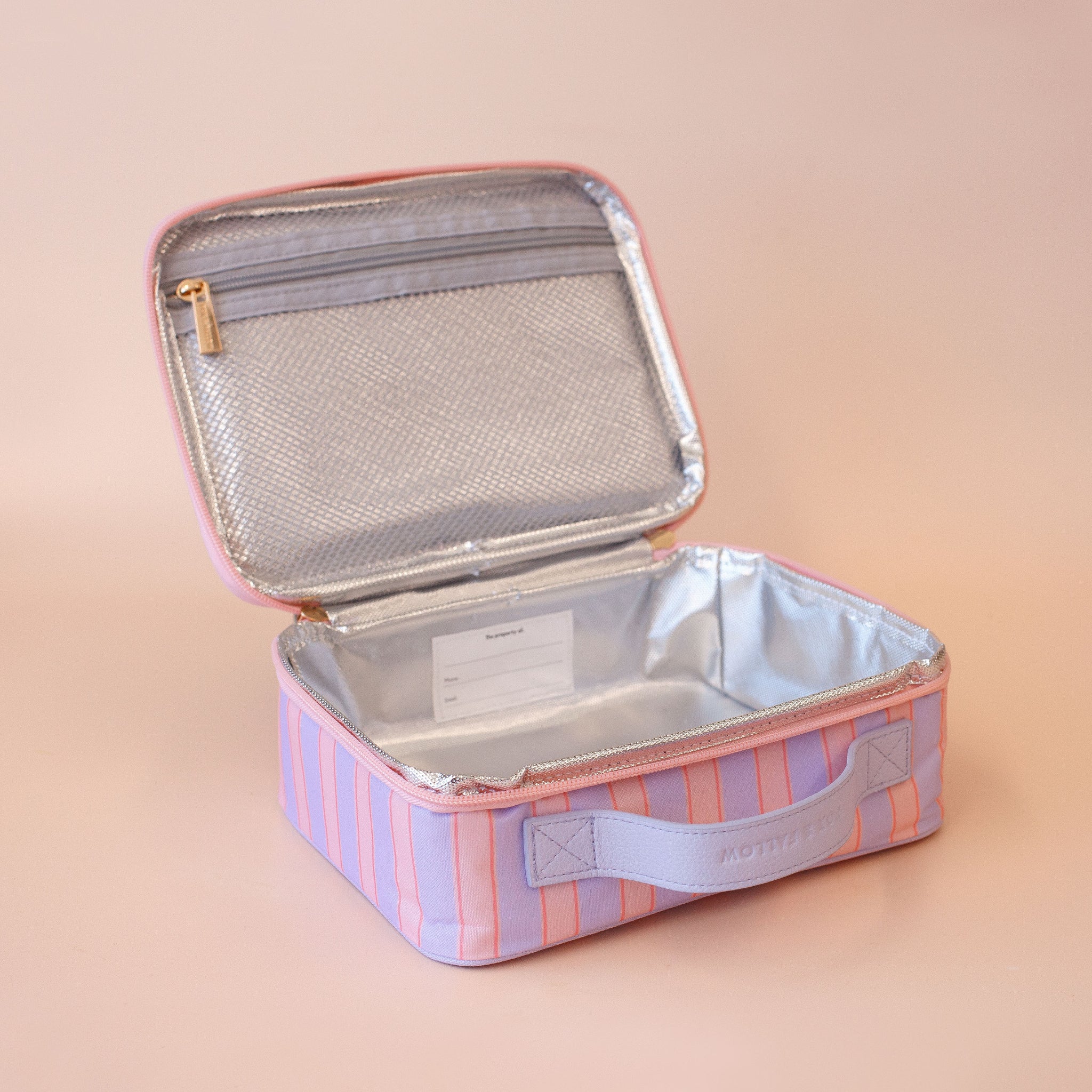 Powder Stripe Mini Lunch Bag