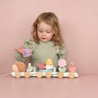 Little Dutch Fairy Garden Stacking Train Hedgehog