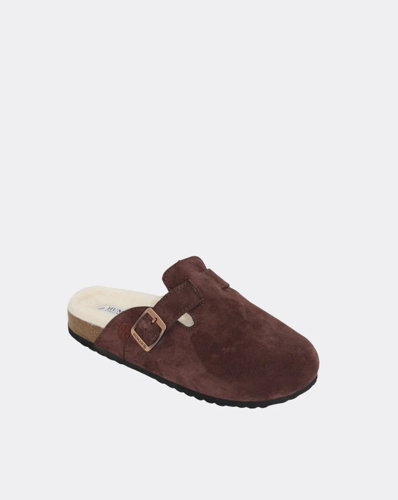 Lego Slide | Chocolate Suede