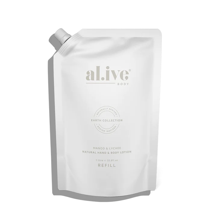 Lotion or Wash Refill 1 Litre | Mango & Lychee
