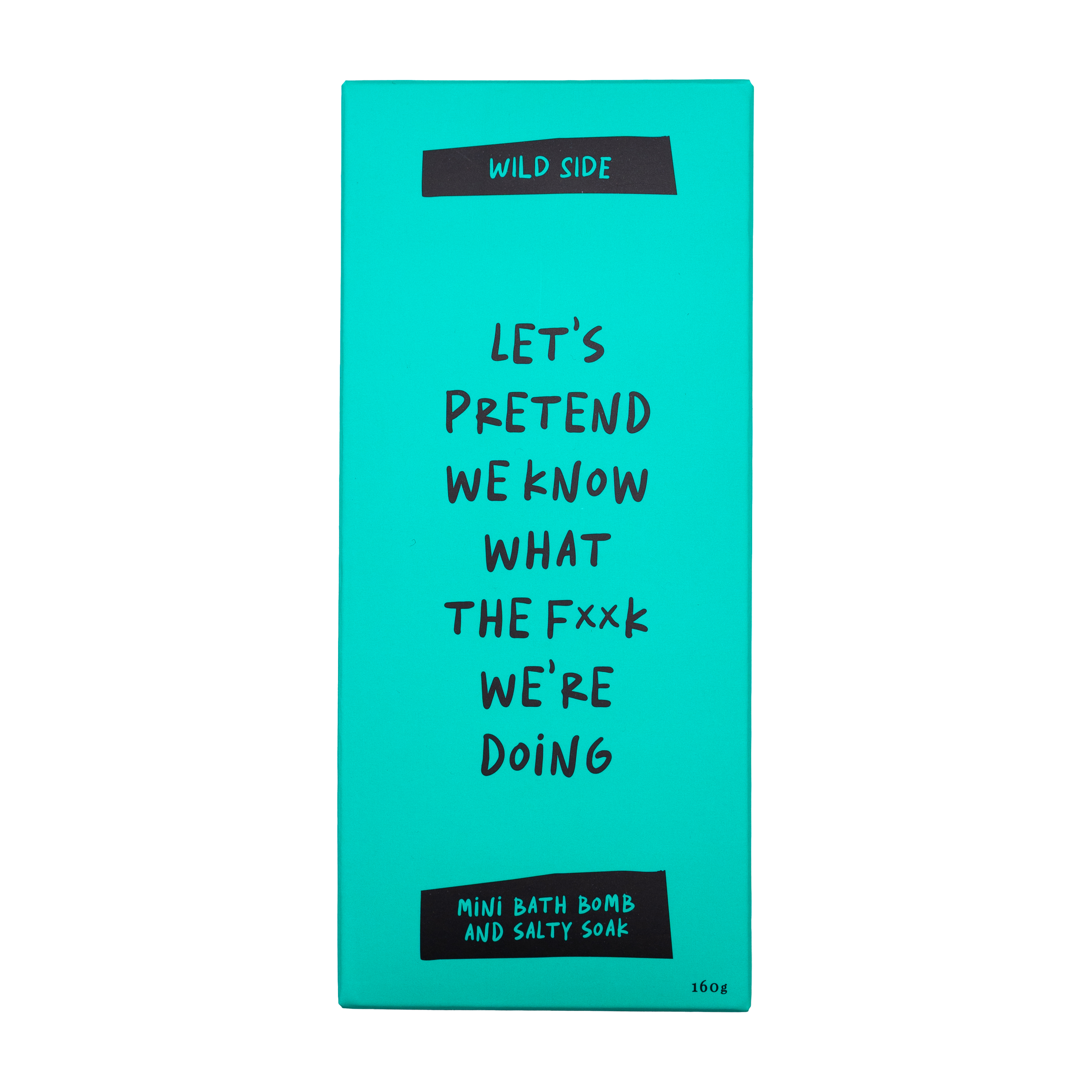 Let's Pretend We Know What The F**k We're Doing | Mini Bath Bomb And Salty Soak