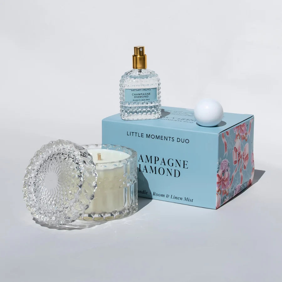 Little Moments Duo | Champagne Diamond