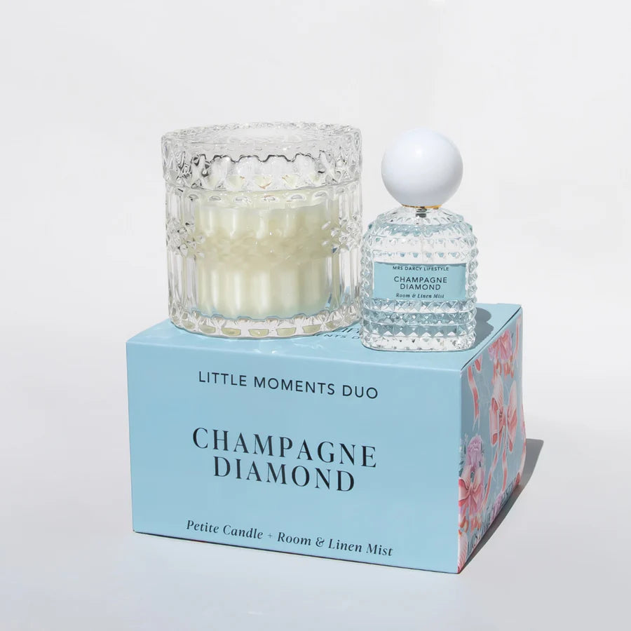 Little Moments Duo | Champagne Diamond