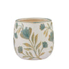 Anchal Ceramic Pot | Blue/Olive