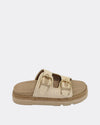 Maple Raffia Slide | Natural