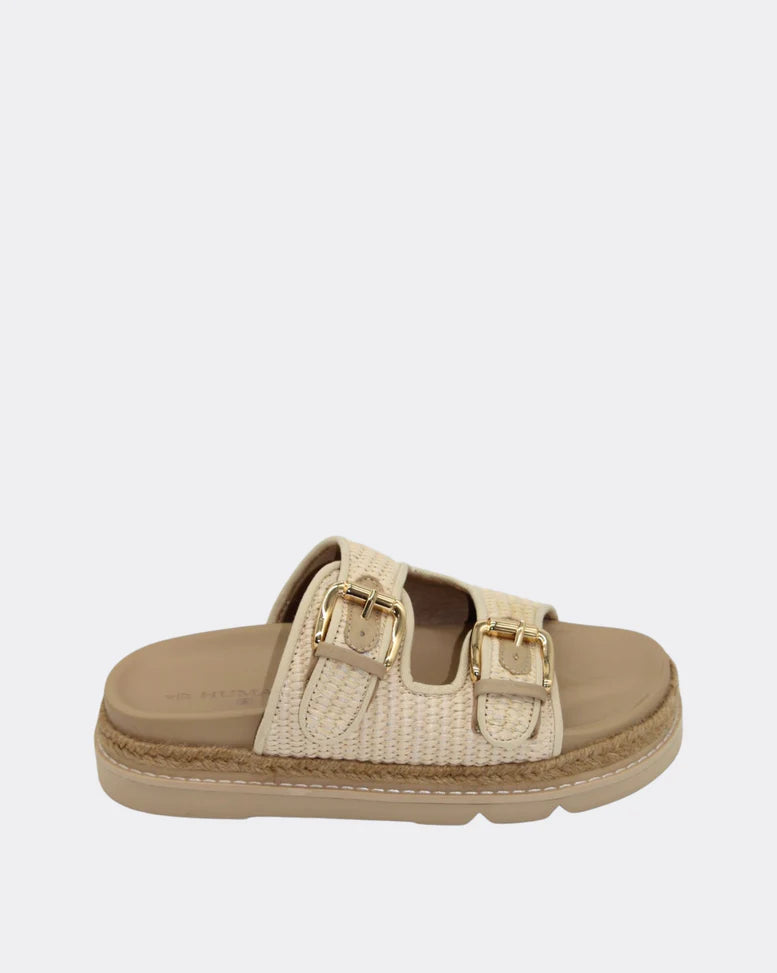 Maple Raffia Slide | Natural