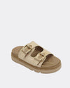 Maple Raffia Slide | Natural
